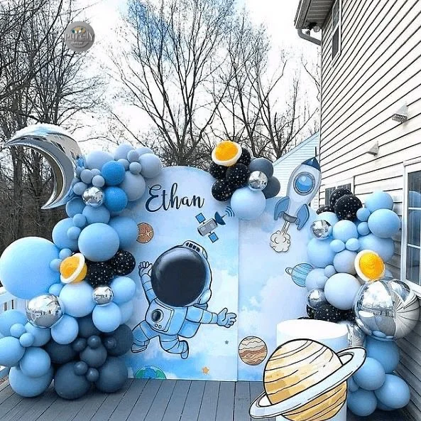 Astronaut Adventure Backdrop