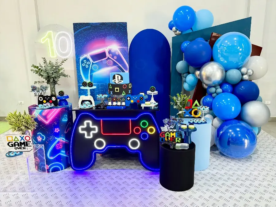 PlayStation Neon Dessert Station