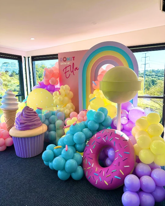 Oversized Sweet Treats Setup