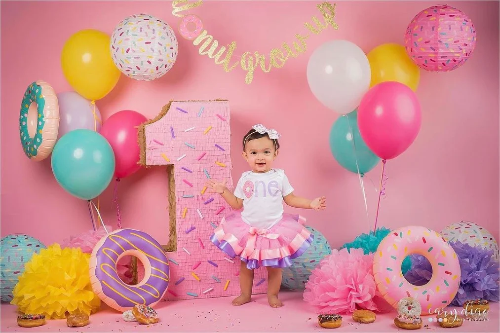 First Birthday Photo Shoot Setup