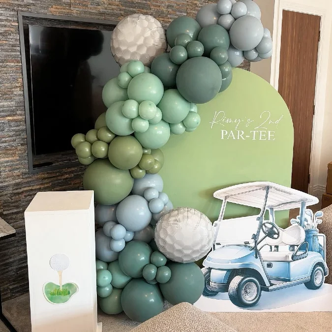 Themed Balloon Garland and Backdrop