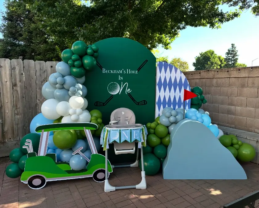 Beckham's Hole In One First Birthday