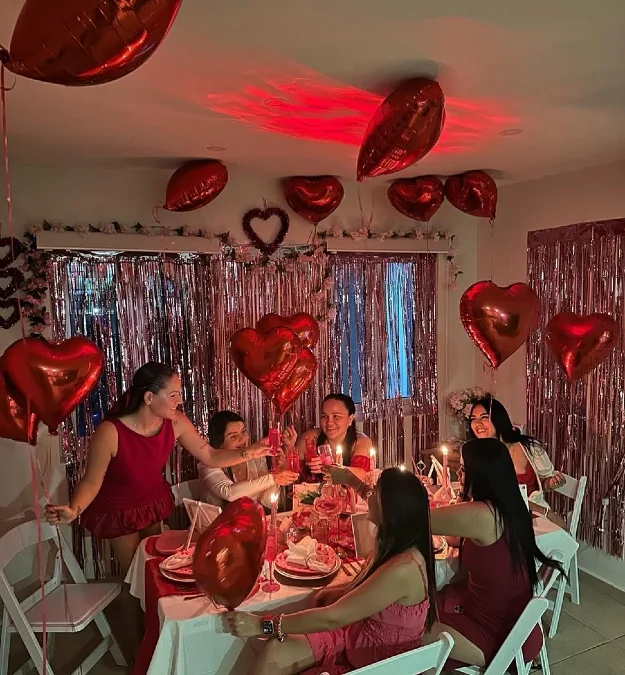 Sparkling Toast and Tinsel Celebration