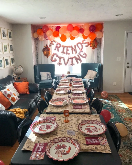 Cozy Living Room Feast