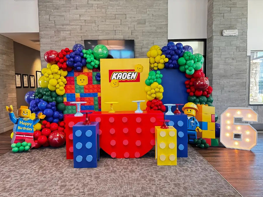 Colorful Branding Station