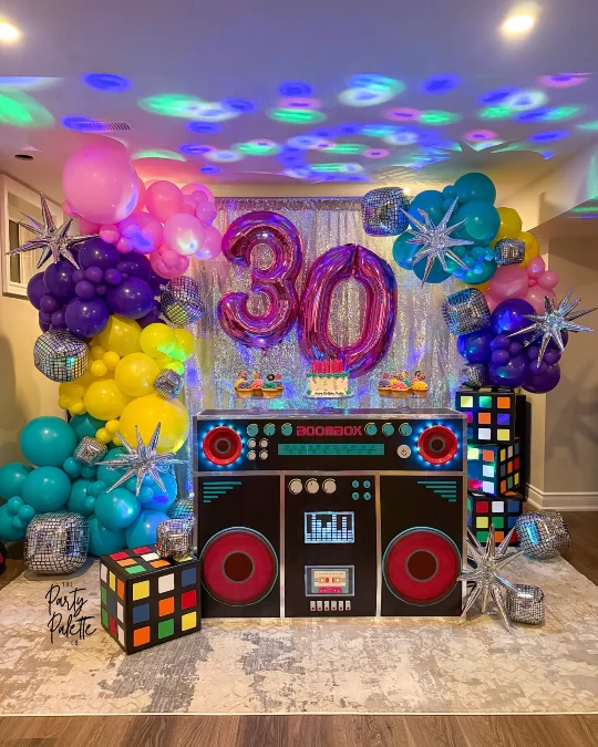 Boombox Dessert Station