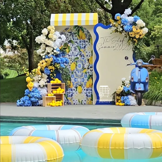 Poolside Italian Retreat